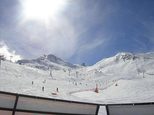 Pista de esquí en España